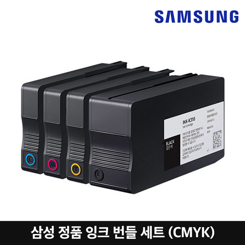 삼성 정품 번들잉크 INK-K310 C310 4색1세트 SL-J3520 J3525 J3570 J3560FW, 1개 
복사용품/라벨지