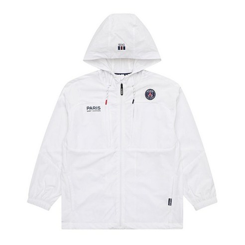 [에스핏] 논현점***대박세일*** 빠른배송 24년여름신상남아주니어 파리생제르맹 콜라보 필수아이템 바람막이점퍼로 밑단스트링 PSG바람막이(WH)SJY303-MFJP71