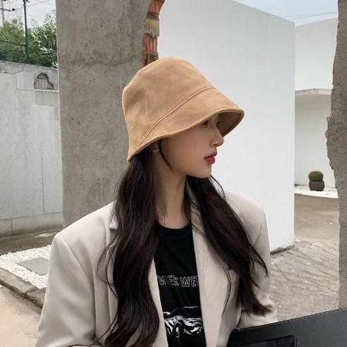 HEZO헤조 얼굴 작아보이는 데일리 심플 버킷햇 벙거지 모자 여름벙거지