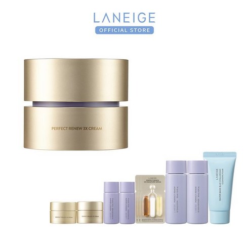 라네즈 퍼펙트 리뉴 3X 크림 50ml, 동의합니다, 단일옵션, 3개