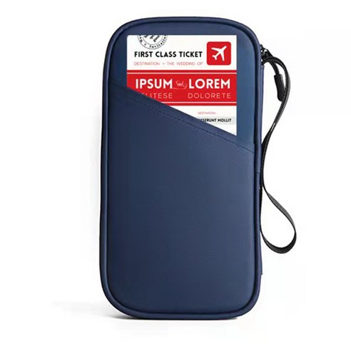 도난방지 여권케이스 미니파우치 - 깔끔하고 감성적인 디자인으로 도난방지와 생활방수를 갖춘 여행용 파우치