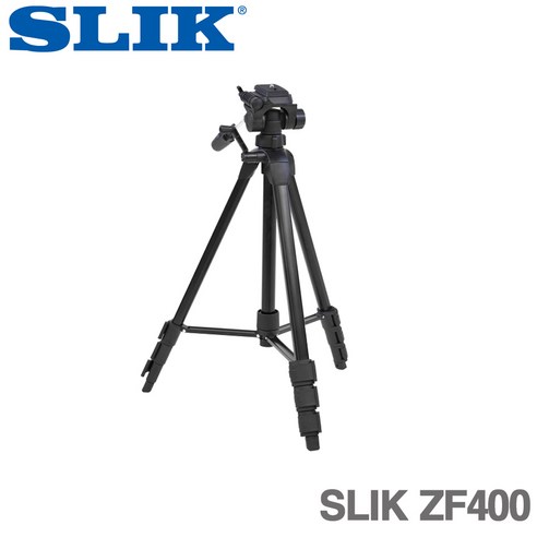 슬릭 DSLR 비디오 카메라용 4단 카메라 삼각대, ZF-400