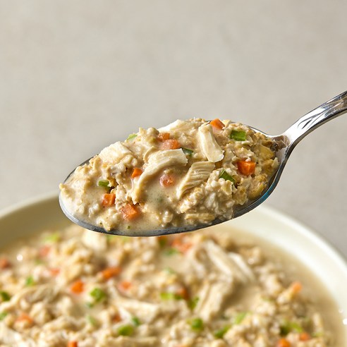 발보아 아침간편식 저당 오트밀 죽(닭야채3개+소고기미역3개+후추계란3개), 40g, 9개