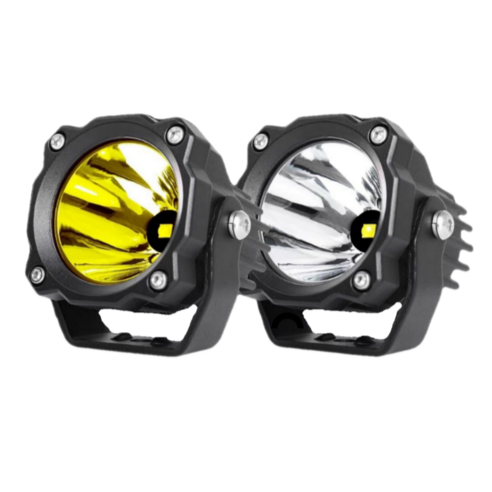 대신스토어 40W SUPER LED 써치라이트 오토바이등, 옐로우(Yellow), 1개