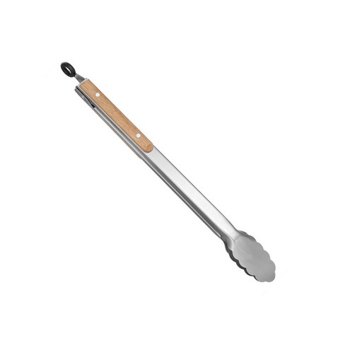 온리쿠 숯집게 우드손잡이 홀딩락, L 35cm, 1개