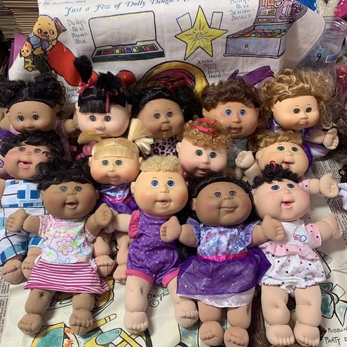 추억과 감성을 선물하는 빈티지 양배추 인형