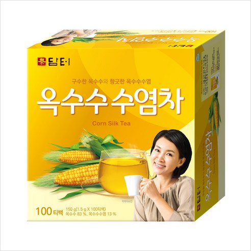 담터 옥수수수염차 1.5g x 100T, 100개입, 1개