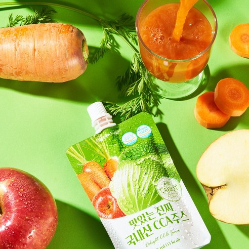 국내산 CCA주스로 붓기 걱정 없이 상쾌한 아침을!