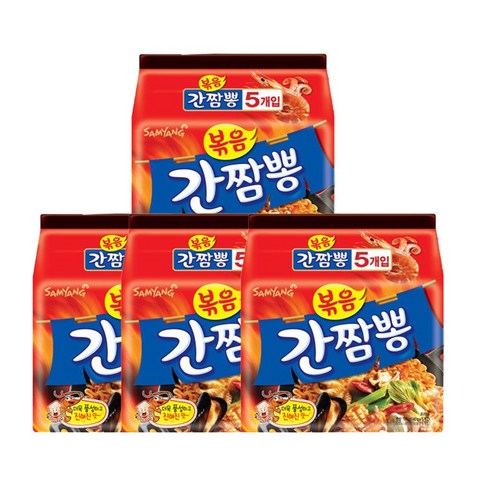 <올따옴> 삼양 간짬뽕 5입멀티 4봉, 20개