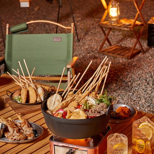 깊어가는 계절, 오와리 오뎅탕 밀키트로 완성하는 따뜻한 미식 경험 캠핑전골