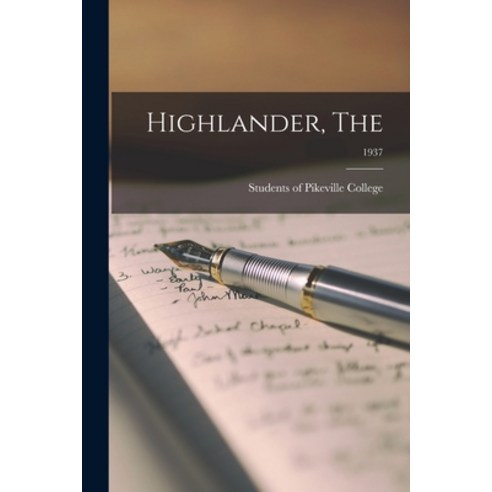 (영문도서) Highlander The; 1937 Paperback, Hassell Street Press, English, 9781013758607