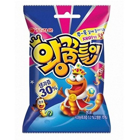 오리온 왕꿈틀이, 67g, 4개