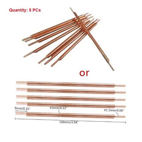 리튬 스폿 용접기 전극 높은 세부 프로젝트용 아연 도금 강철, 3) 5, 1개