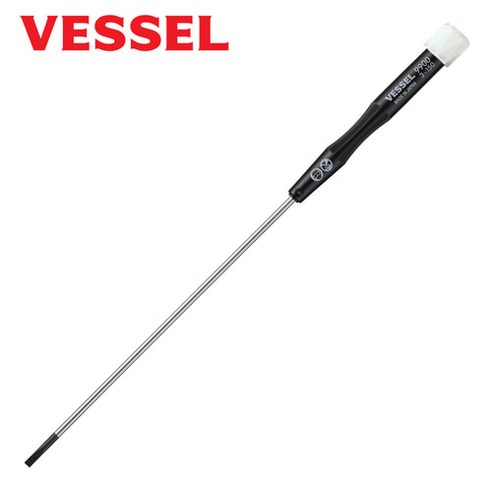 베셀 VESSEL 정밀드라이버 9900 3x150 일자드라이버, 1개