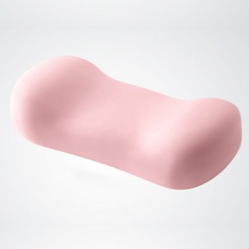 자시민 쿠션 베개 찰떡 말랑 숙면, 1개, 찰떡 핑크