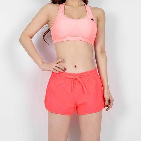 헤링본 여자 래쉬가드팬츠 수영복 보드숏 비치웨어 반바지 빅사이즈 휴양지 바캉스룩 A143W