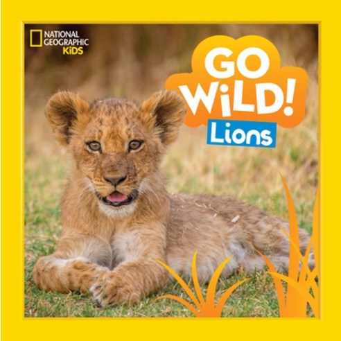 (영문도서) Lions Hardcover, National Geographic Kids, English, 9781426373541