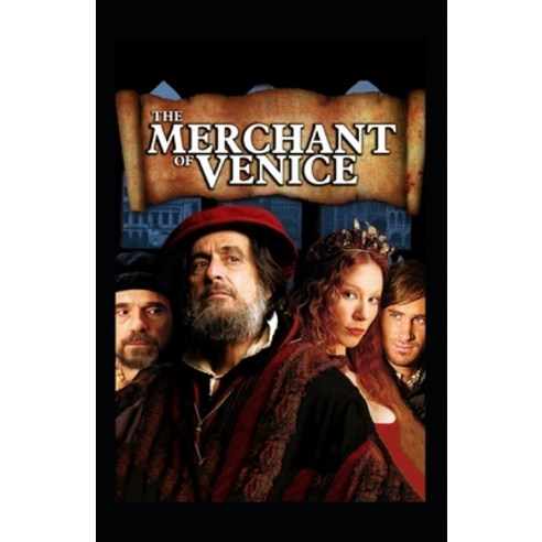 (영문도서) The merchant of venice by william shakespeare: Illustrated Edition Paperback, Independently Published, English, 9798464753235