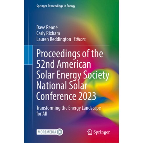 (영문도서) Proceedings of the 52nd American Solar Energy Society National Solar Conference 2023: Transfo... Hardcover, Springer, English, 9783031391460