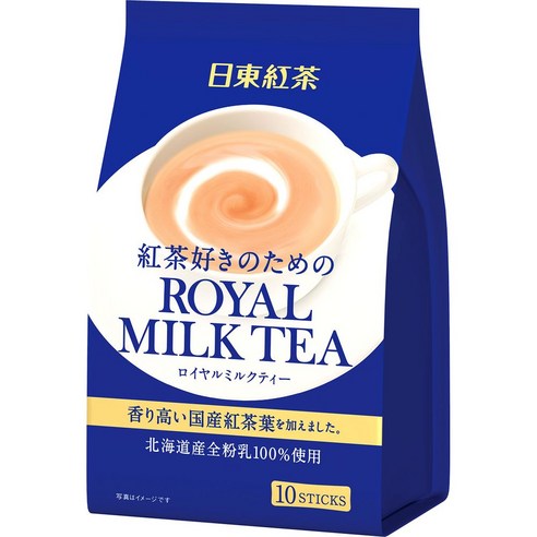 Pack of 1 Royal Milk Tea Hot Cold Nitto Kocha 10 Pouch Pack