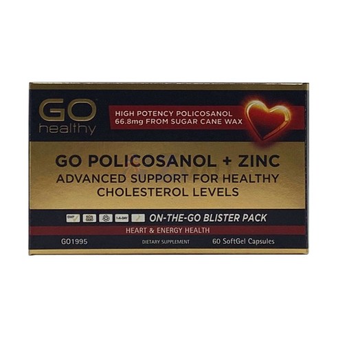 고헬씨 폴리코사놀 66.8mg+아연 60캡슐, 60정