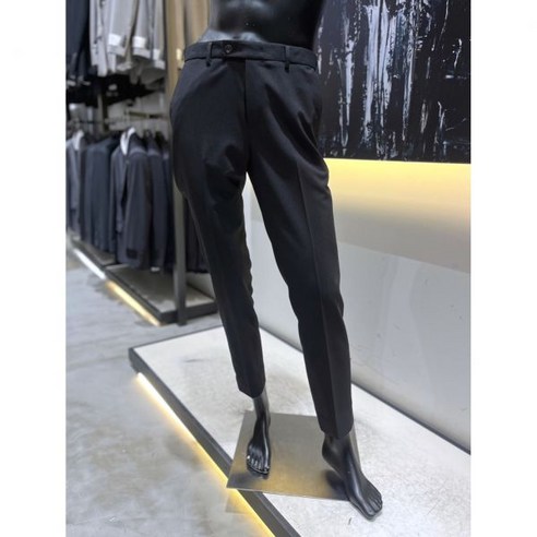 지오송지오 프리베 플레인 셋업 팬츠 블랙 ZG3EP304BK 백화점 아울렛 (3896658) 지오투바지