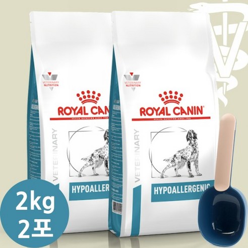 [로얄캐닌] 독 하이포알러제닉 4kg (2kg*2) 스쿱포함
