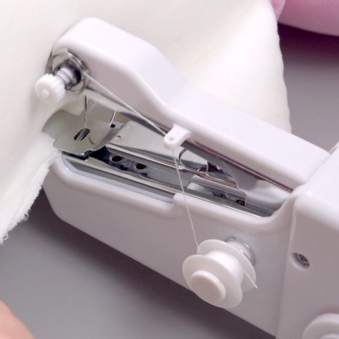 원터치 미니 핸드미싱기 휴대용 재봉기