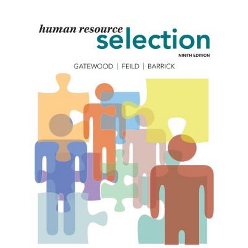 (영문도서) Human Resource Selection Hardcover, Wessex, Inc., English, 9780999554746