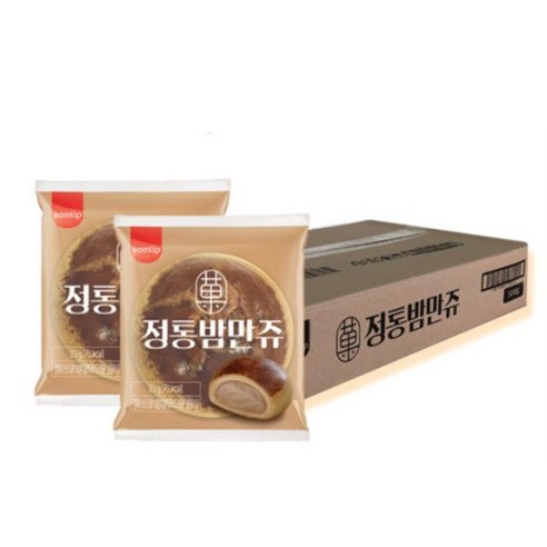 삼립 SPC삼립 정통 밤만쥬 23g, 30개