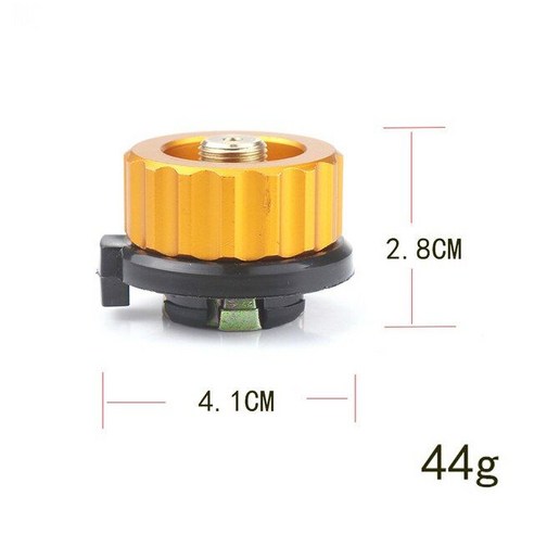 캠핑 스토브 캠핑 스토브 리필 어댑터 가스 절약 플러스 컨버터 시프터 플랫 탱크 변환 밸브, set  4, 1개
