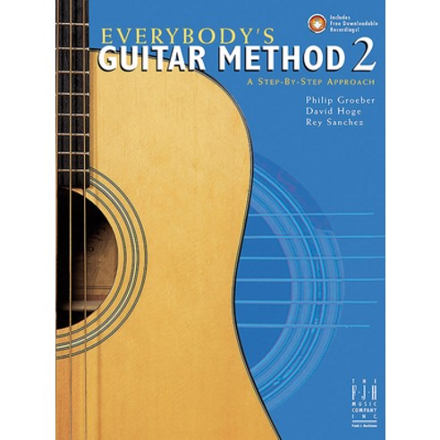 (영문도서) Everybody''s Guitar Method Book 2 Paperback, Alfred Music, English, 9781569393956