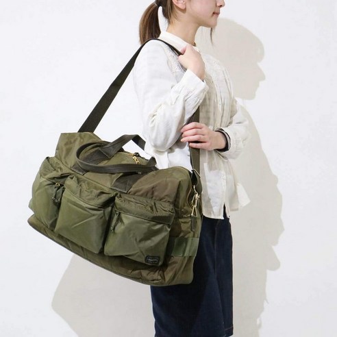 시간을 초월하는 견고함, 포터 포스 2WAY 보스턴백 네이비