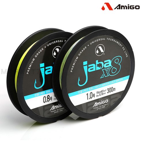 JABA X8 8합사 150m 멀티컬러 PE라인 국산 합사 오색합사, 1.2호 1개 아미고합사 JABA X8 8합사 150m 멀티컬러 PE라인 국산 합사 오색합사, 1.2호 1개 아미고합사