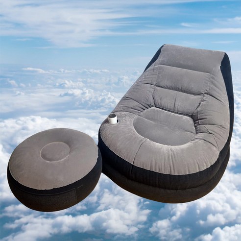 편안한 휴식과 스타일리시한 디자인의 인텍스 정품 에어소파