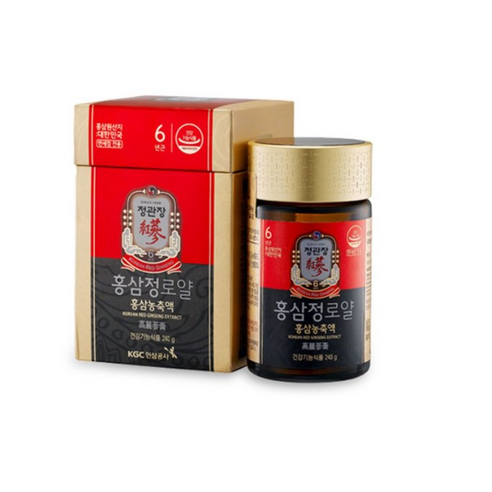 정관장의 고급 인삼 경험: 정관장 홍삼정로얄