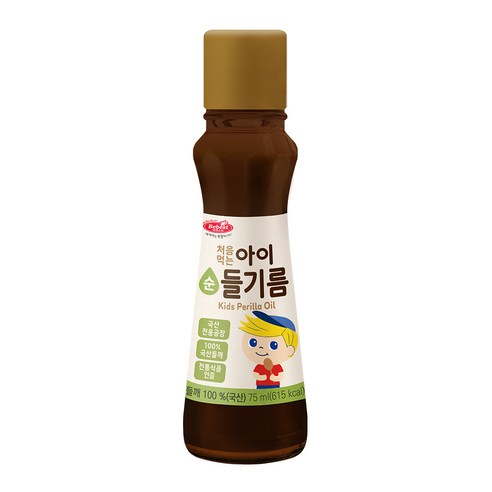 베베스트 처음먹는 순 아이 들기름 75ml, 들기름, 75ml, 1개 베베스트 처음먹는 순 아이 들기름 75ml, 1개 섬네일