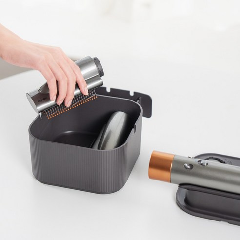 안전하고 편리한 본플러스 온에어 미니 헤어 스타일러 보관 솔루션