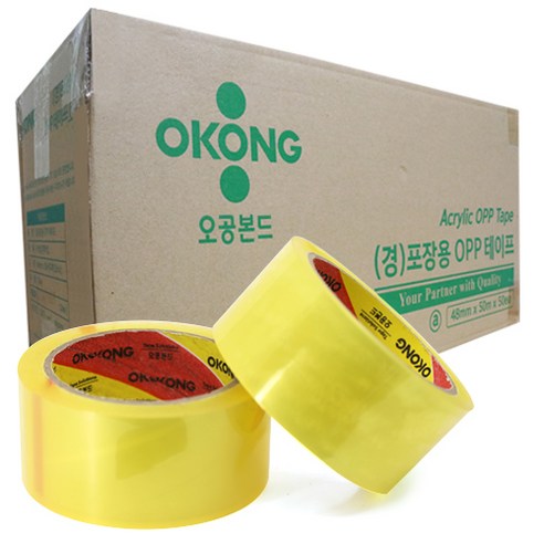 오공 OPP 경포장 아크릴 박스테이프: 실용적인 포장의 완벽한 동반자 아크릴박스테이프
