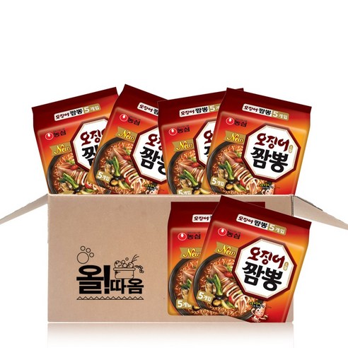 <올따옴> 농심 오징어짬뽕 멀티 30개입, 30개