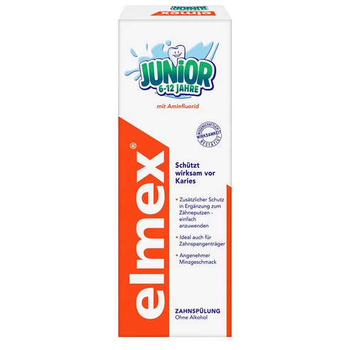 엘멕스 elmex 주니어 치약, 6개, 75ml