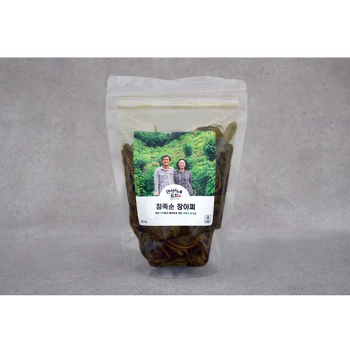 청정 부여에서 생산한 임산물로 만든 장아찌 500g, 두릅 장아찌, 3개