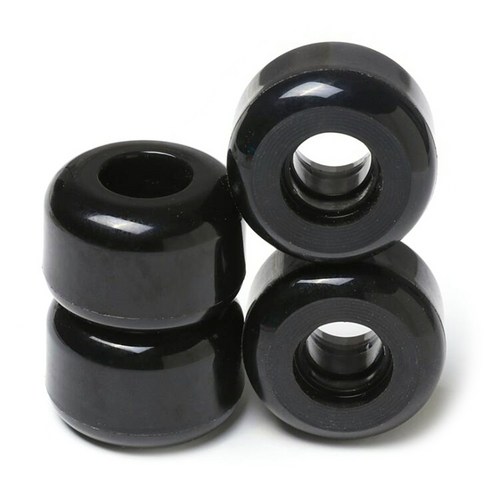 Xzante 4Pcs 스케이트 보드 롱 휠 54Mmx36Mm 82A 스턴트 다운스피드 PU 휠 블랙, 검은 색