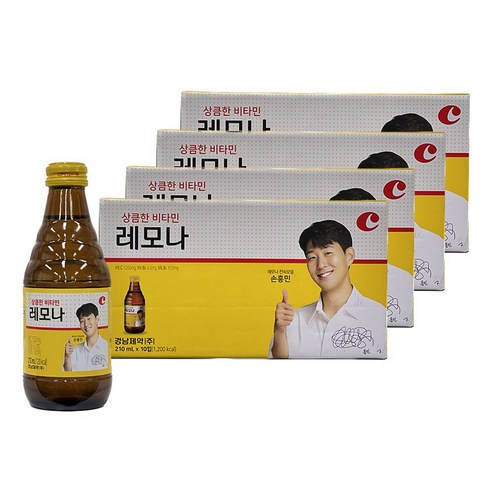 경남제약 상큼한 비타민 레모나, 210ml, 40개
