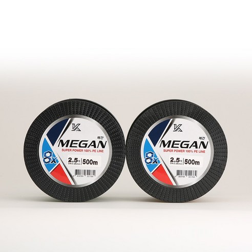 최상의 낚시 경험을 위한 메간 8합사 PE라인