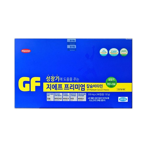 한미약품 지에프 프리미엄 칼슘비타민, 1개, 132g