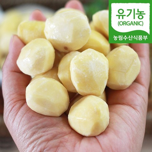 (자연마을) 공주 정안 유기농 깐밤 생율 1kg 1.5kg, 유기농 정안 깐밤 1kg (250g 4팩), 4개