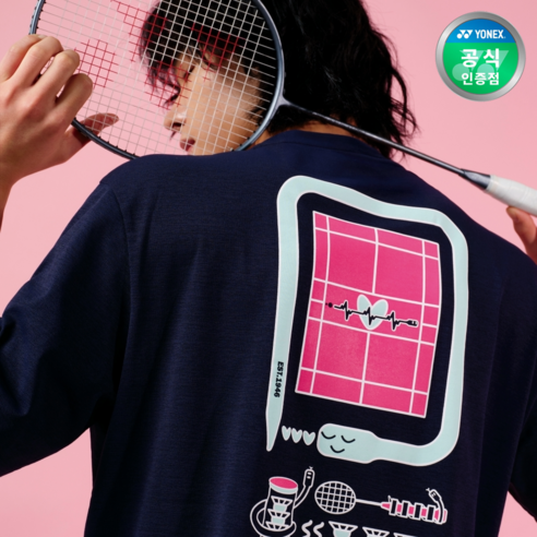 요넥스 251TS053U 배드민턴 반팔 티셔츠 남녀공용