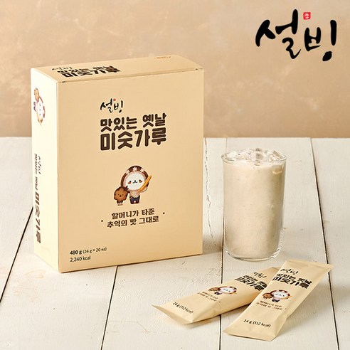설빙 옛날 미숫가루(20개입), 480g, 1개
