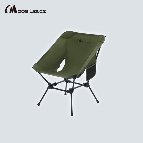 Moon Lence 컴팩트 포터블 경량 폴딩체어 1P, 1개, 그린